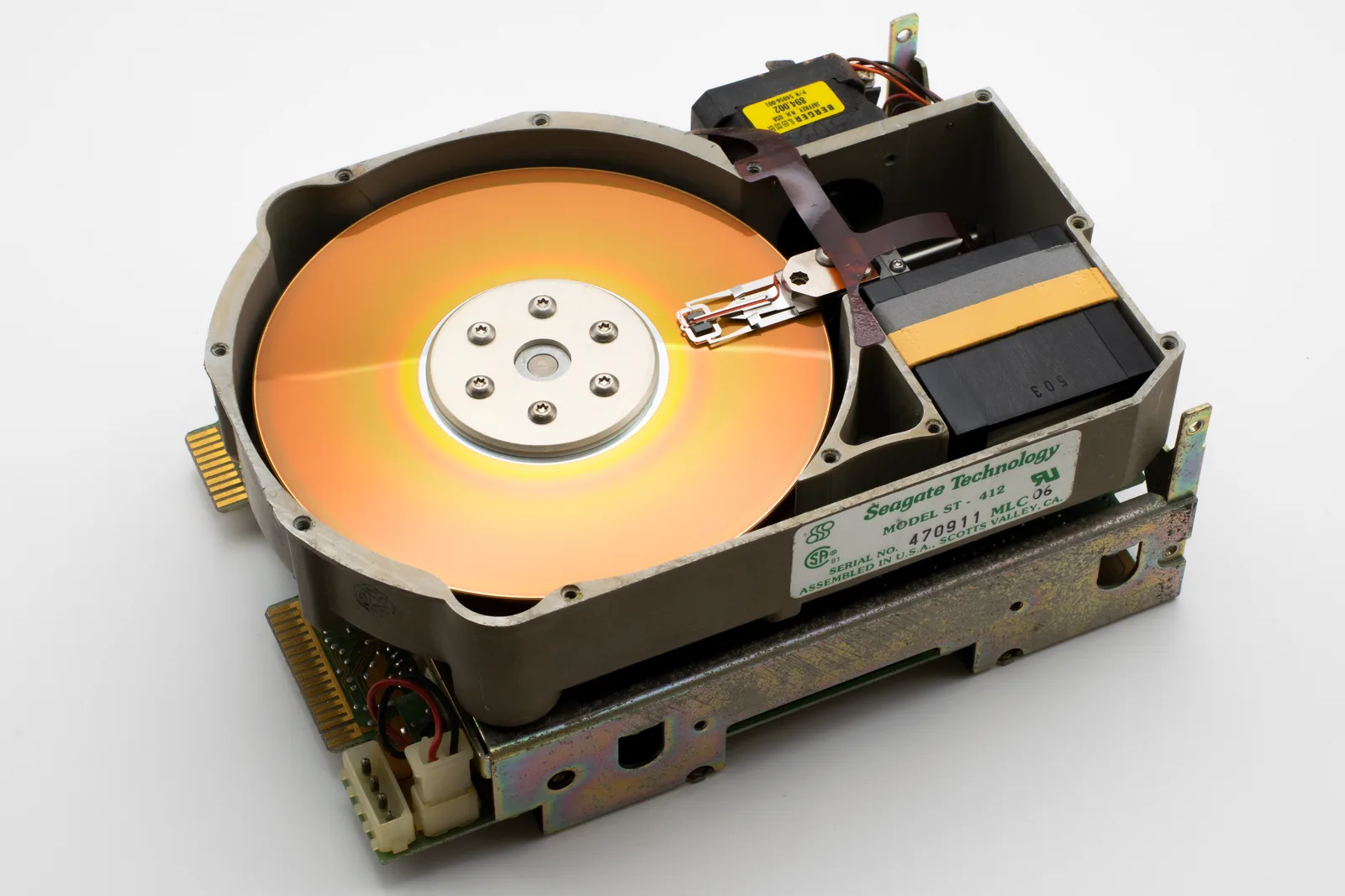 Archived photo files on storage drives