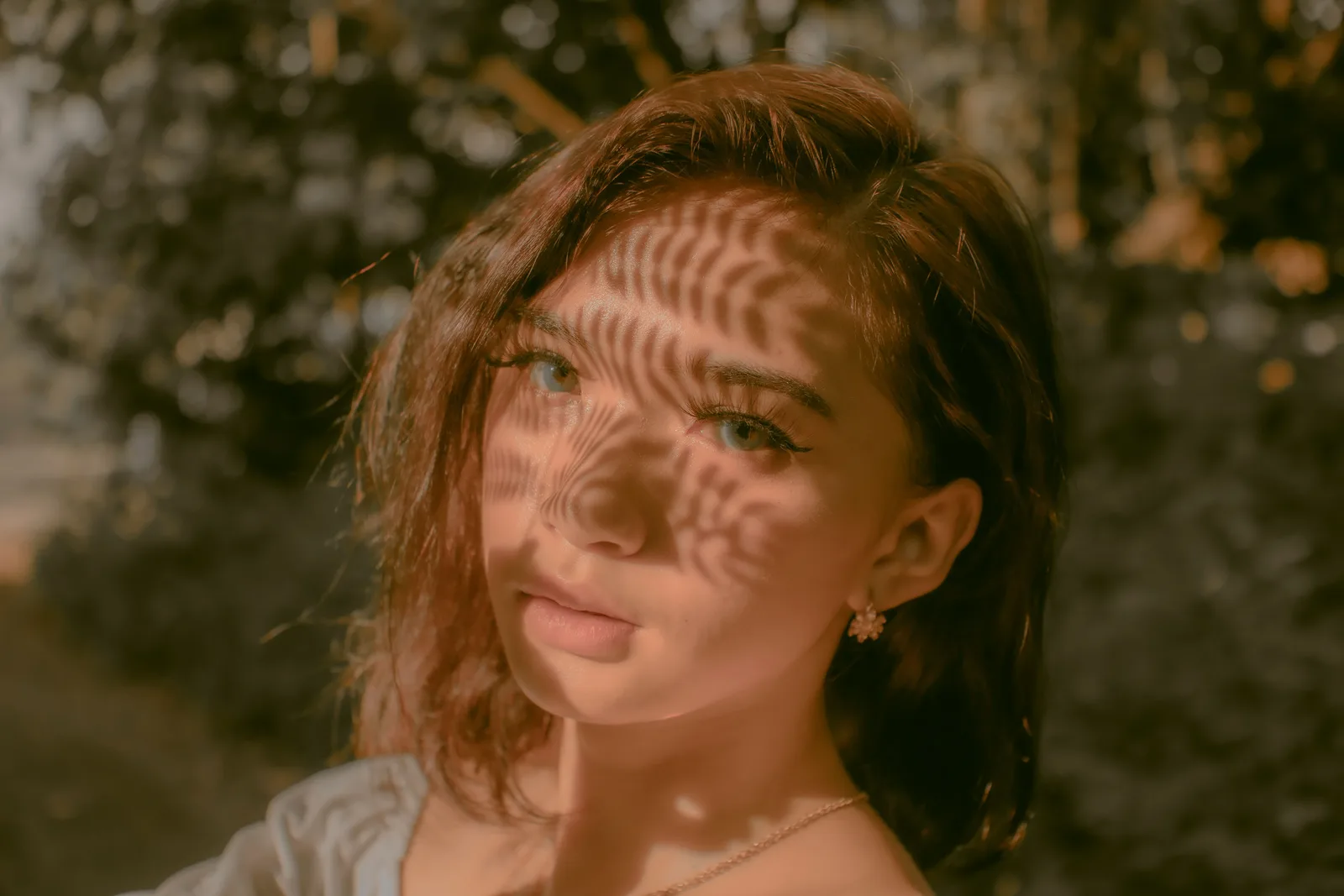 A portrait taken in bright midday sun using open shade